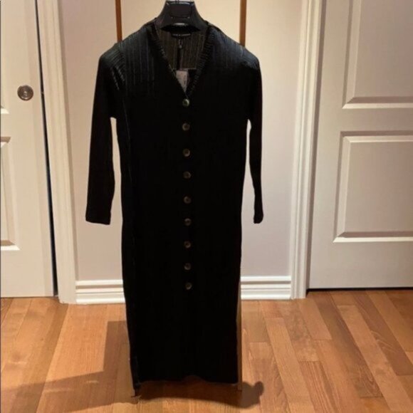 Love & Legend Women Button-Front Bodycon Midi Dress Plus Size X - Picture 3 of 15